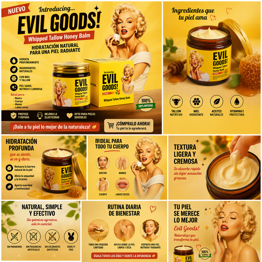 EVIL GOODS - SEBO DE RES- CITRUS